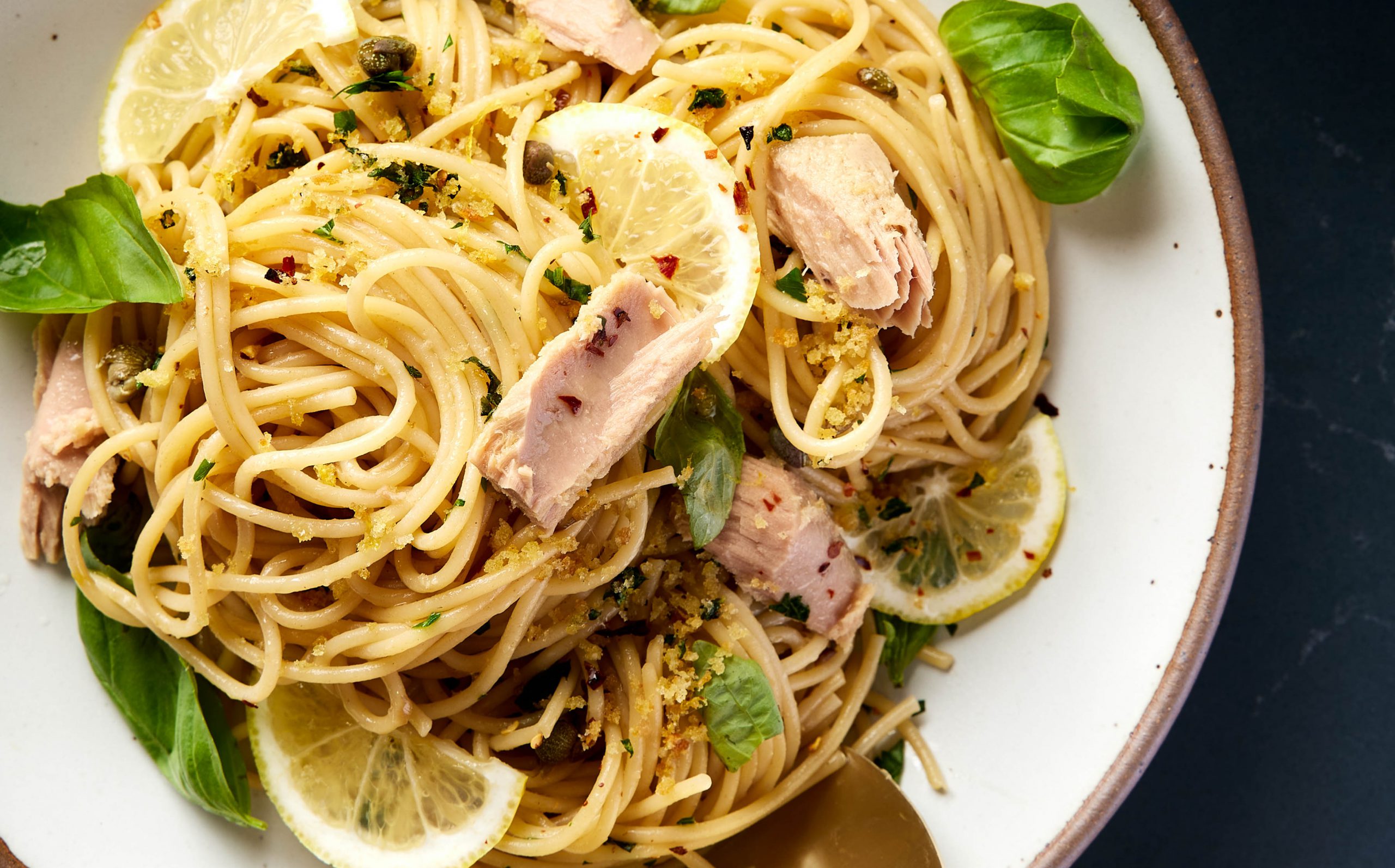 Tuna Caper Pasta Tonnino