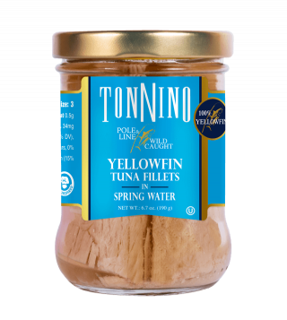 Pole & Line Yellowfin Tuna Fillets in Spring Water